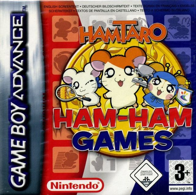 Game cover: Hamtaro: Ham-Ham Games