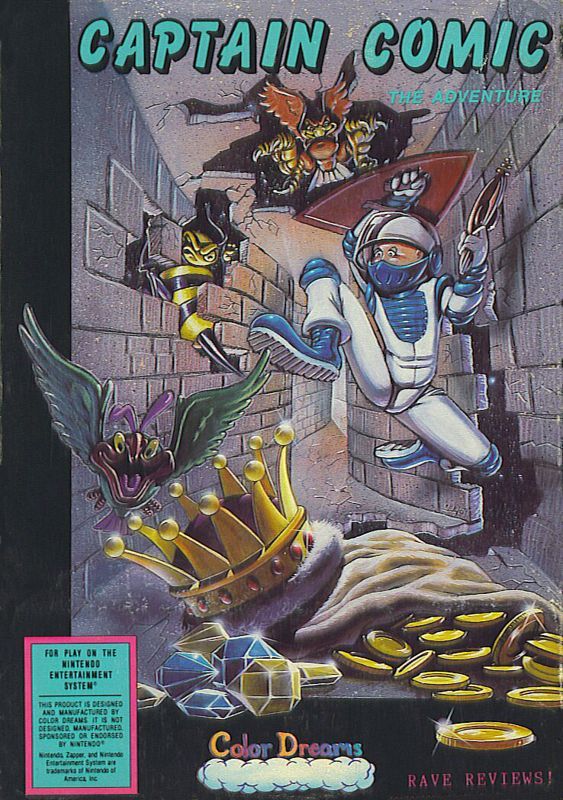 Game cover: The Adventures of Captain Comic