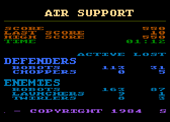 Game cover: Air Support