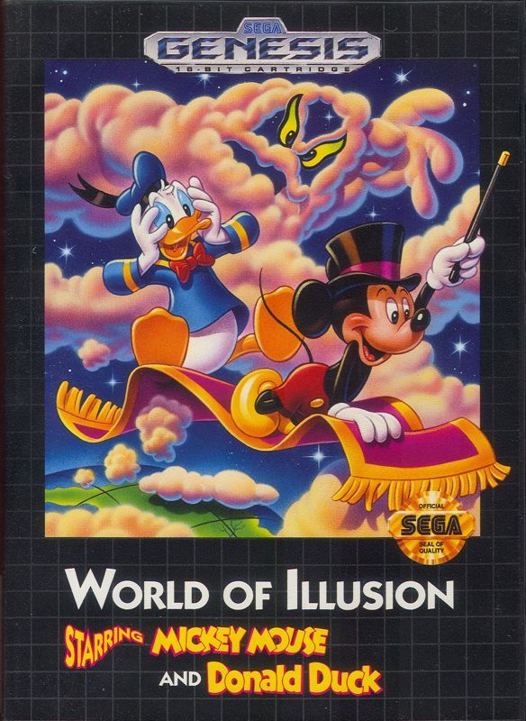 Game cover: World of Illusion Starring Mickey Mouse and Donald Duck