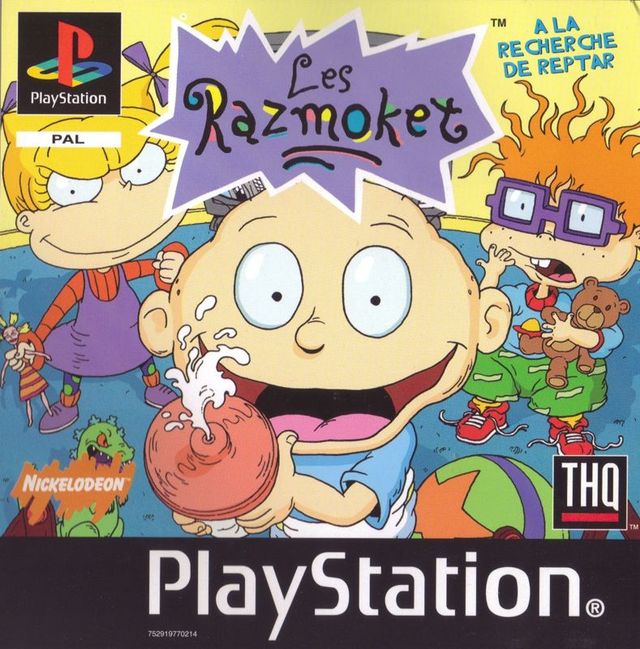Game cover: Rugrats: Search for Reptar