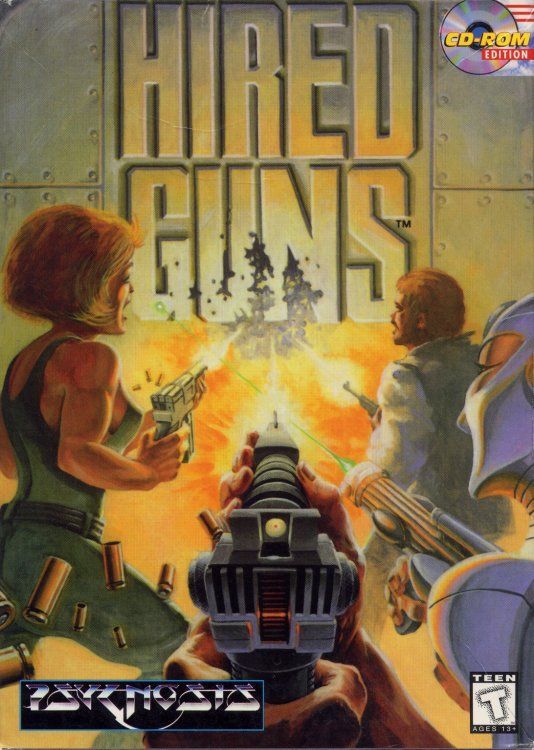 Game cover: Hired Guns