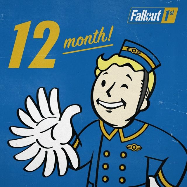 Game cover: Fallout 76: Fallout 1st - 12-Month Membership