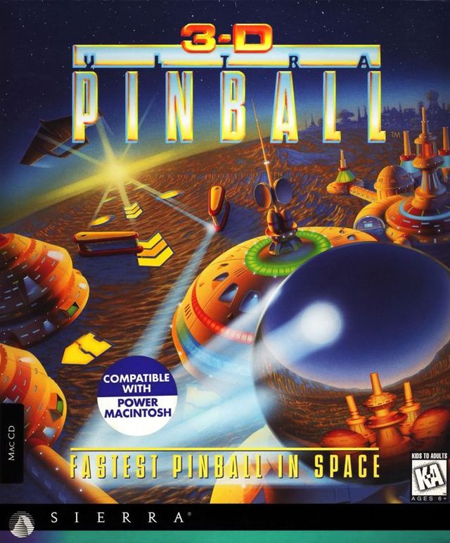 Game cover: 3-D Ultra Pinball