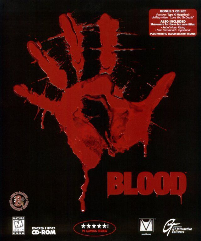 Game cover: Blood