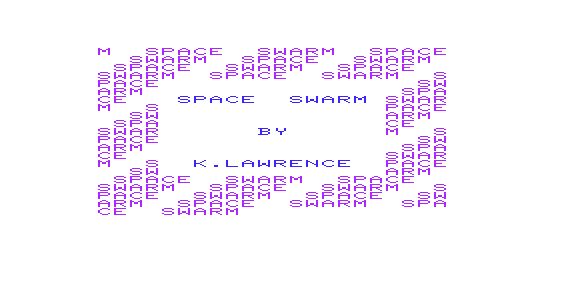 Game cover: Space Swarm