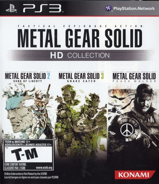 Game cover: Metal Gear Solid: HD Collection