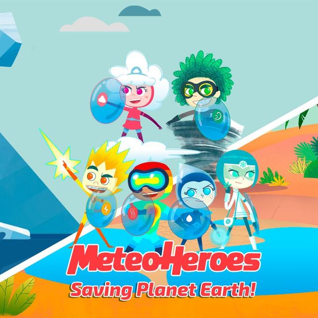 Game cover: MeteoHeroes: Saving Planet Earth!