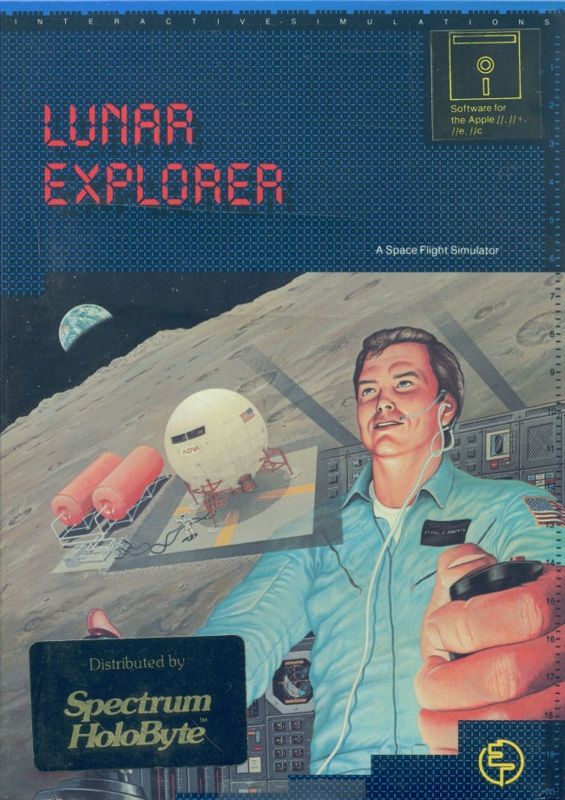 Game cover: Lunar Explorer: A Space Flight Simulator