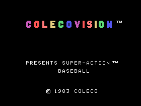 Game cover: Super Action Baseball