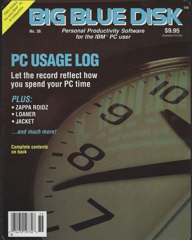 Game cover: Big Blue Disk #36