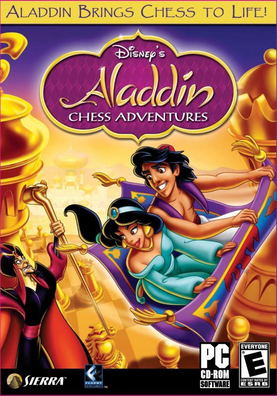 Game cover: Disney's Aladdin Chess Adventures