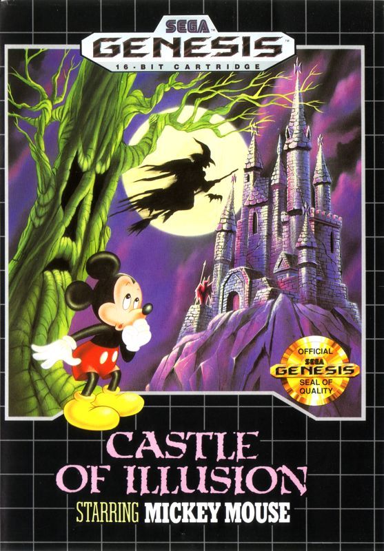 Game cover: Castle of Illusion starring Mickey Mouse