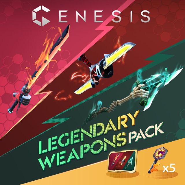 Game cover: Genesis: Legendary Weapons Pack