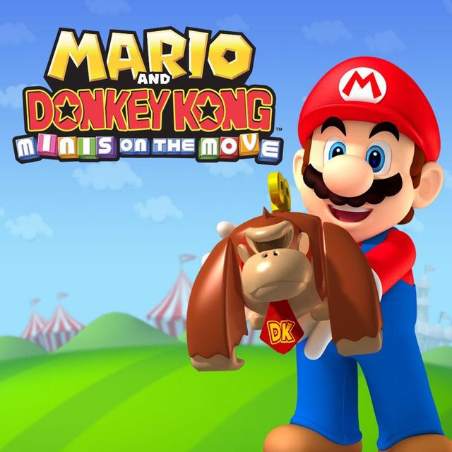 Game cover: Mario and Donkey Kong: Minis on the Move