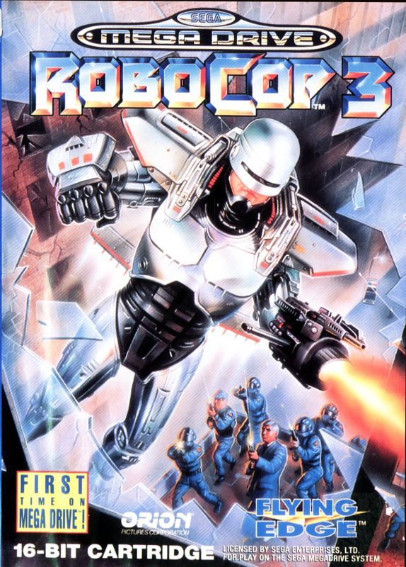 Game cover: RoboCop 3