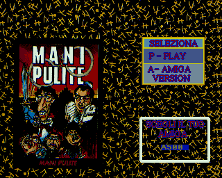Game cover: Mani Pulite