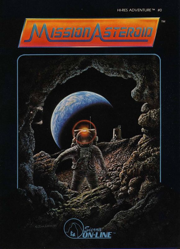 Game cover: Hi-Res Adventure #0: Mission Asteroid