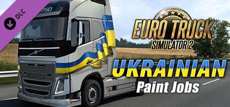 Game cover: Euro Truck Simulator 2: Ukrainian Paint Jobs Pack