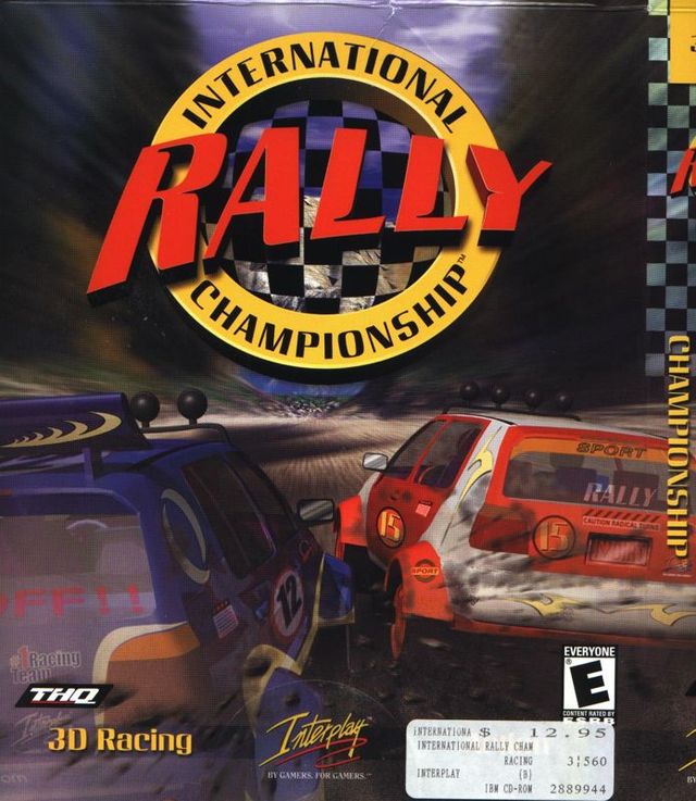 Game cover: International Rally Championship
