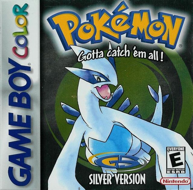 Game cover: Pokémon Silver Version
