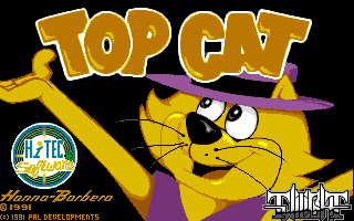 Game cover: Top Cat Starring in Beverly Hills Cats