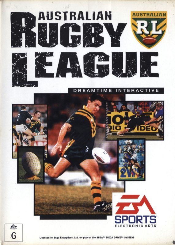 Game cover: Australian Rugby League