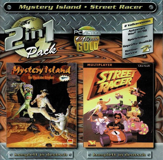 Game cover: 2 in 1 Pack: Mystery Island / Street Racer