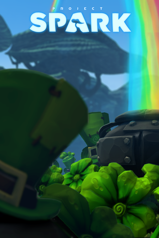 Game cover: Project Spark: Clovers and Gold