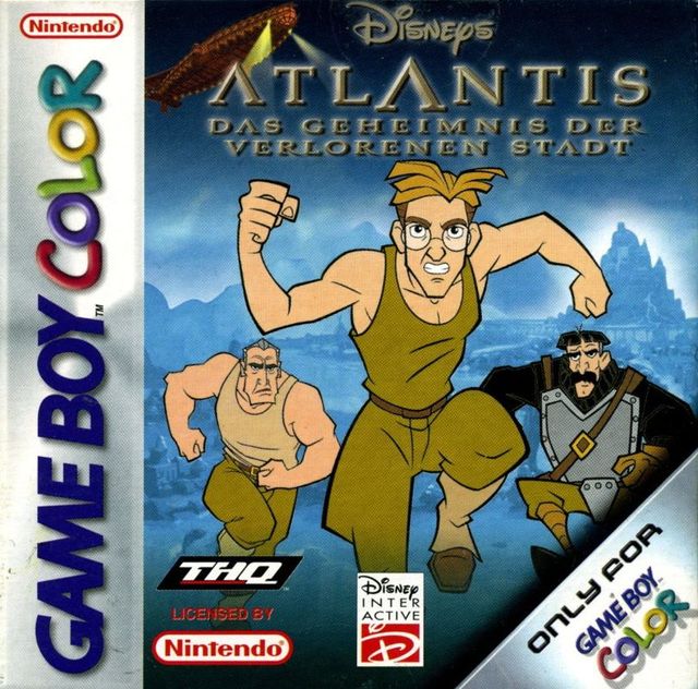 Game cover: Disney's Atlantis: The Lost Empire