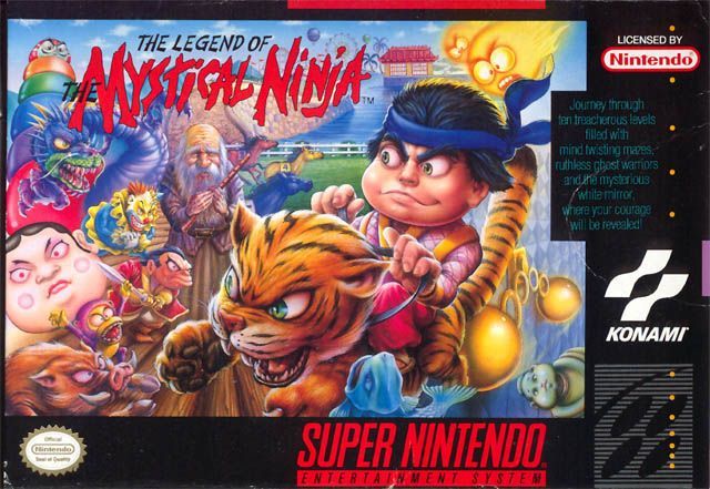 Game cover: The Legend of the Mystical Ninja