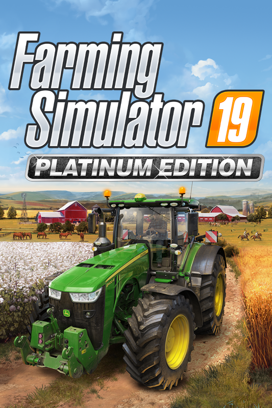 Game cover: Farming Simulator 19: Platinum Edition