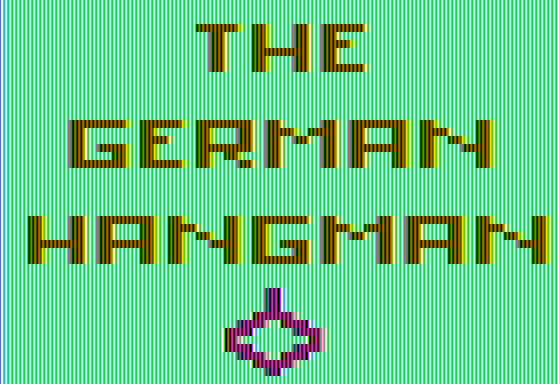 Game cover: The German Hangman