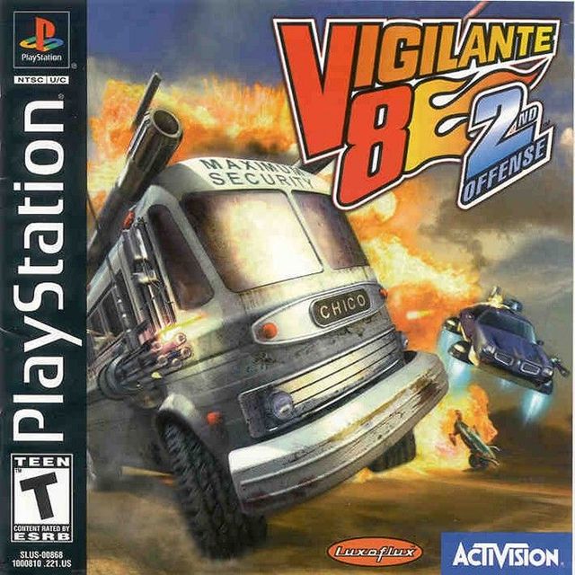 Game cover: Vigilante 8: 2nd Offense