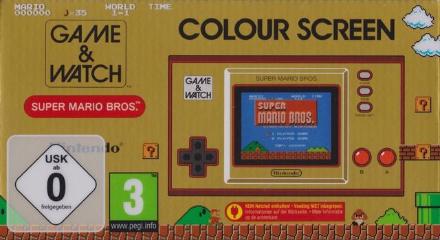 Game cover: Game & Watch Color Screen: Super Mario Bros.