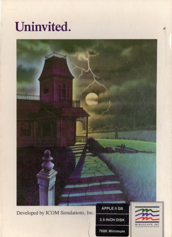 Game cover: Uninvited