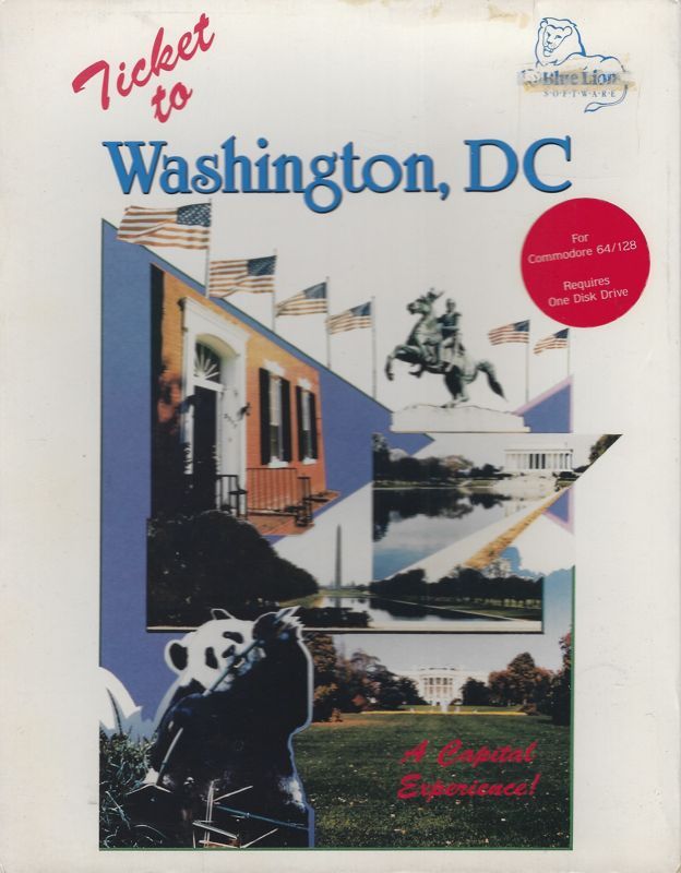 Game cover: Ticket to Washington, DC