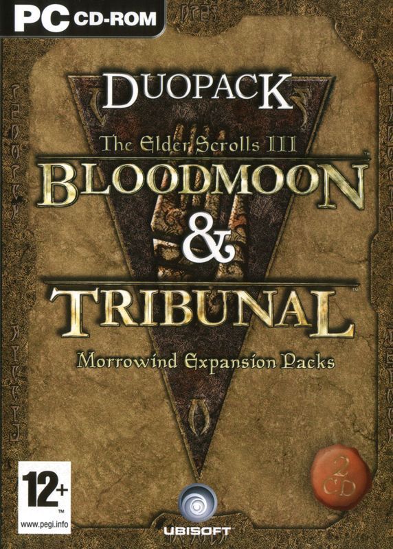 Game cover: The Elder Scrolls III: Bloodmoon & Tribunal Duopack
