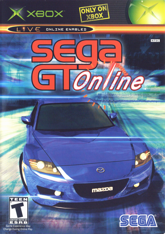 Game cover: Sega GT Online