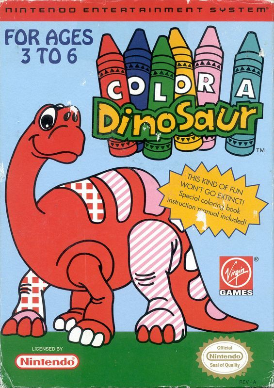 Game cover: Color a Dinosaur