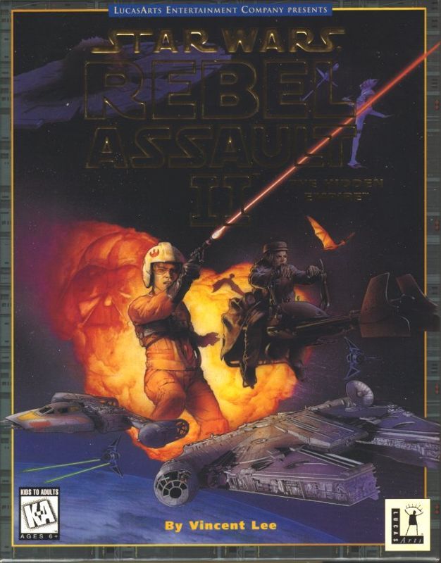 Game cover: Star Wars: Rebel Assault II - The Hidden Empire