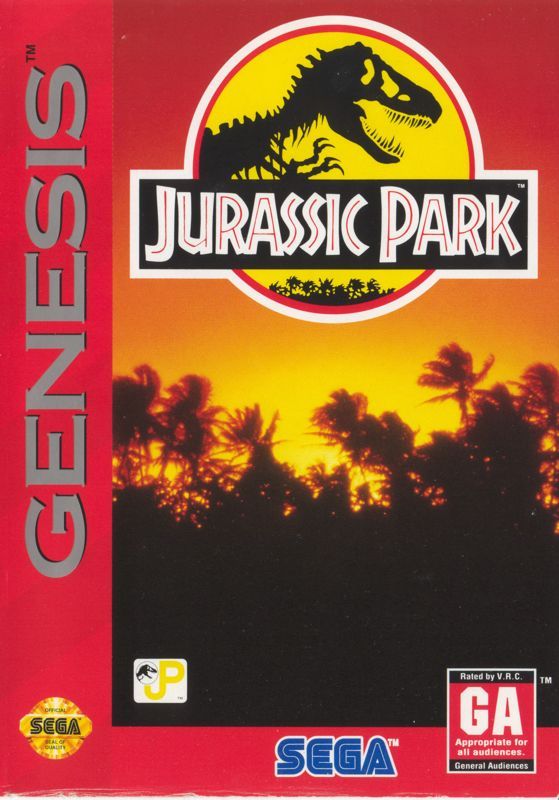 Game cover: Jurassic Park