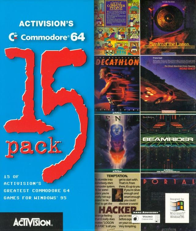 Game cover: Activision's Commodore 64 15 Pack