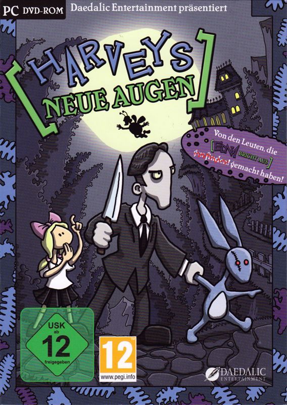 Game cover: Edna & Harvey: Harvey's New Eyes