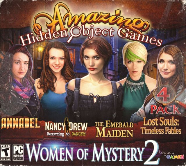 Game cover: Amazing Hidden Object Games: Women of Mystery 2