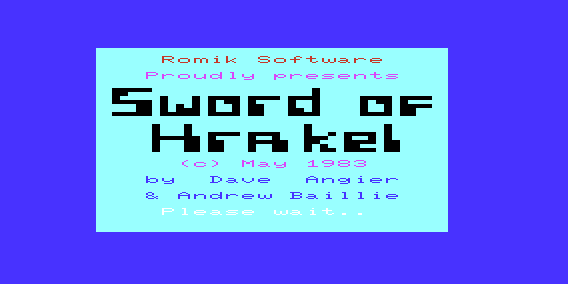 Game cover: Sword of Hrakel