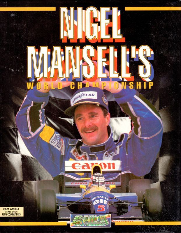 Game cover: Nigel Mansell's World Championship Racing