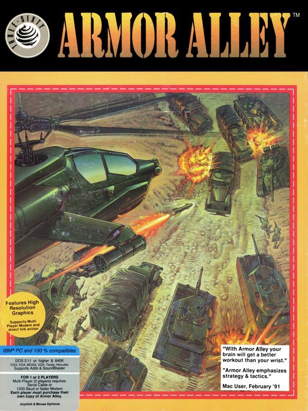 Game cover: Armor Alley