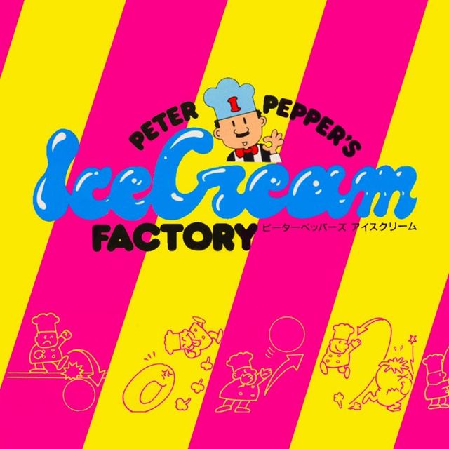 Game cover: Peter Pepper's Ice Cream Factory