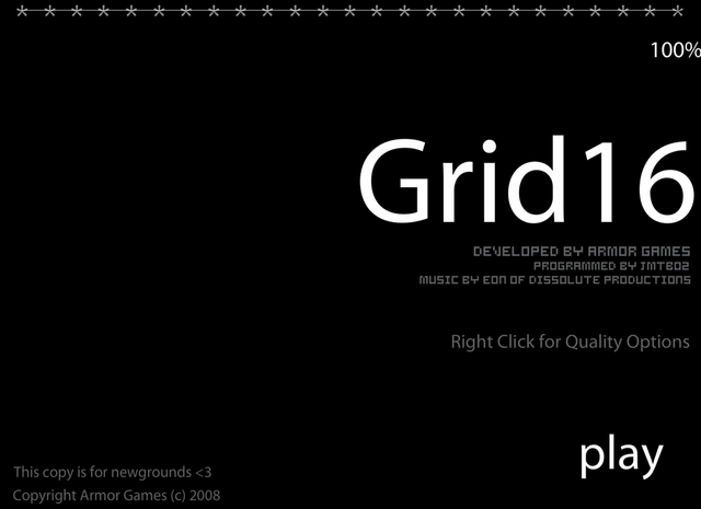 Game cover: Grid16
